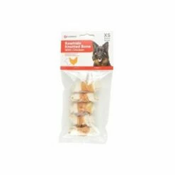 FLAMINGO Os Avec Noeuds Poulet 5pcs 5cm