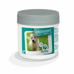 Pet-Phos CA/P=1,3 Compléments Alimentaires Croissance Pour Chiens Boîte De 100 Comprimés