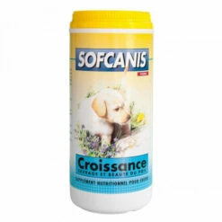 Complément Alimentaire Sofcanis Pour Chien Croissance Poudre Boîte 1 Kg