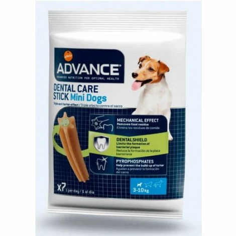 Friandises Advance Pour Chiens Petite Race Dental Care Stick Mini 90 G 3 Friandises Advance Pour Chiens Petite Race Dental Care Stick Mini 90 G