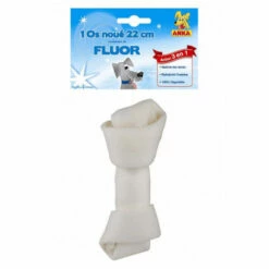 Os De Buffle Noué à Mâcher Au Fluor Anka Longueur 27 Cm - Sachet 1 Pièce