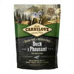 Croquettes Carnilove Canard & Faisan Pour Chien Adulte Sac 1,5 Kg
