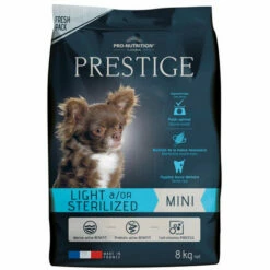 Flatazor Prestige Mini Light Et/ou Stérilisé (chiens De Petite Taille) Désignation : Flatazor Prestige Mini Lightet/ou Stérélisé | Conditionnement : 8 Kg Flatazor Prestige FP4121
