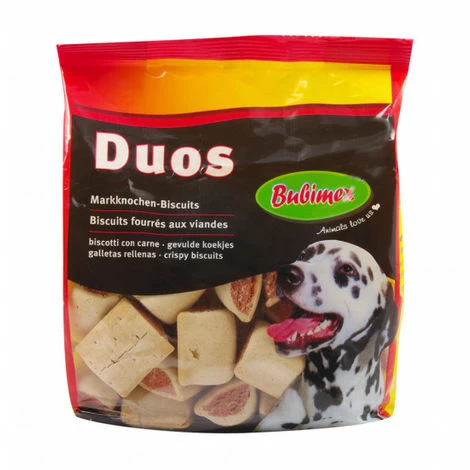 BUBIMEX Friandises Duo Crunch Au Bœuf Pour Chien Sachet 500 Gr 3 BUBIMEX Friandises Duo Crunch Au Bœuf Pour Chien Sachet 500 Gr