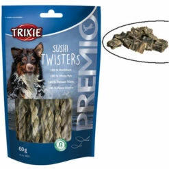 TRIXIE Friandises Sushi Pour Chien Environ 5 Tresses De 10 Cm