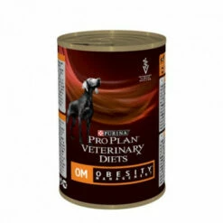 Boîtes Pro Plan Veterinary Diet OM Obesity Management Pour Chiens 12 Boîtes 400 G