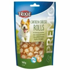 TRIXIE Premio Chicken Cheese Rolls, 100 G