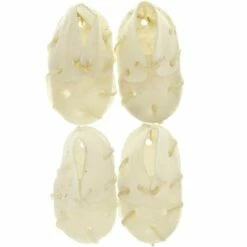 FERRIBIELLA Os Blanc Pour Chiens 100% Naturel En Forme De Chaussure 4 Pcs Par 6 Cm -Alimentation Pour Chien Boutique 23832801 3