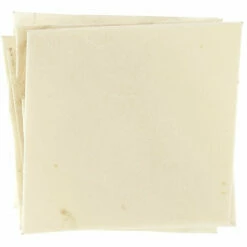 FERRIBIELLA Rayures Blanches En Cuir De Vache 100% Naturel Longueur 10 Cm