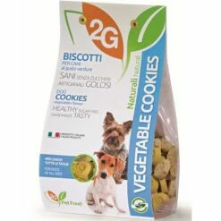 2G PET FOOD CUITS AUX LÉGUMES Aux Légumes Croustillants Et Croustillants 100% Naturels 350 G