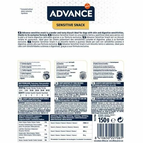 AFFINITY Friandise Chien Advance Snack Sensitive 4 AFFINITY Friandise Chien Advance Snack Sensitive – Image 2