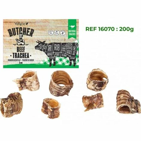 VADIGRAN Friandise Trachee De Boeuf 200g 3 VADIGRAN Friandise Trachee De Boeuf 200g