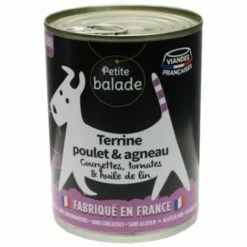 ESPACE PASSION Petite Balade Pour Chien Poulet Et Agneau 400g