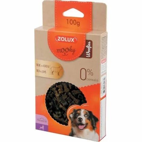 ZOLUX Friandise Mooky Prem Woofies Agneau 100 3 ZOLUX Friandise Mooky Prem Woofies Agneau 100
