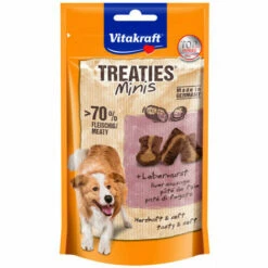 Friandises Pour Chien Treaties Mini Vitakraft Pâté De Foie 48 G
