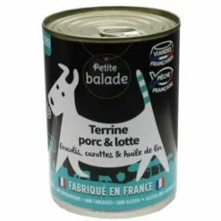 ESPACE PASSION Petite Balade Pour Chien Porc Et Lotte 400g