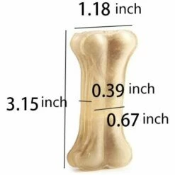 BRIDAY Chiens En Os Pour Animaux De Compagnie Os Naturels à Mâcher Huit Tripes Remplis D'os De Chien En Cuir Brut Savoureuses Friandises à Mâcher Pour Petit Chien/Grand Chien (12 Pcs / 3 Inch) 11 BRIDAY Chiens En Os Pour Animaux De Compagnie Os Naturels à Mâcher Huit Tripes Remplis D'os De Chien En Cuir Brut Savoureuses Friandises à Mâcher Pour Petit Chien/Grand Chien (12 Pcs / 3 Inch) -Alimentation Pour Chien Boutique 29601013 5