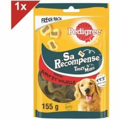 PEDIGREE Sa Récompense Friandises Saveurs Boeuf Et Volaille Pour Chien 155g