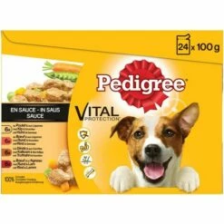 PEDIGREE 48 Sachets Fraîcheur En Sauce 4 Variétés Pour Chien 100g (2x24) -Alimentation Pour Chien Boutique 40983121 3