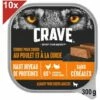 CRAVE Barquettes En Terrine Au Poulet & à La Dinde Pour Chien 10x300g -Alimentation Pour Chien Boutique 41862741 1