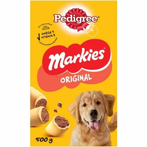 PEDIGREE Markies Biscuits Fourrés Pour Chien 12x500g 4 PEDIGREE Markies Biscuits Fourrés Pour Chien 12x500g – Image 2
