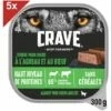 CRAVE Barquettes En Terrine à L'agneau & Au Boeuf Pour Chien 5x300g -Alimentation Pour Chien Boutique 41862827 1