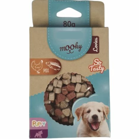 Friandise Pour Chiot Forme Petit Coeur 80 Grammes Mix Poulet, Poisson. - Animallparadise 3 Friandise Pour Chiot Forme Petit Coeur 80 Grammes Mix Poulet, Poisson. - Animallparadise