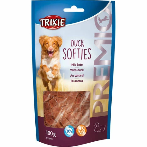 Friandise Au Canard Pour Chien. Sachet De 100 G. PREMIO Duck Softies - Trixie 4 Friandise Au Canard Pour Chien. Sachet De 100 G. PREMIO Duck Softies - Trixie – Image 2