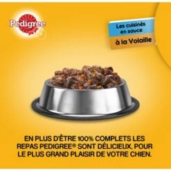 PEDIGREE 12 Boîtes En Sauce 3 Variétés Pâtée Pour Chien 1,2kg (4x3) -Alimentation Pour Chien Boutique 51906110 3