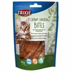 Bouchées De Poulet à L'herbe à Chat 50 Gr Pour Chat - Trixie