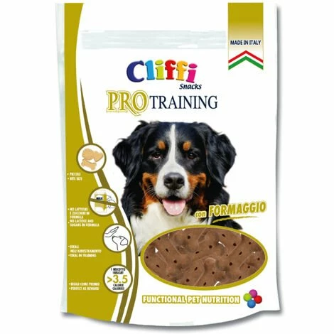 CLIFFI Snack D'entraînement Pro 100 G. Snack Semi-humide Très Agréable Au Goût, Avec Du Fromage Sans Lactose, De Petite Taille Idéal Pour L'entraînement. Aliment Complémentaire Pour Chiots 3 CLIFFI Snack D'entraînement Pro 100 G. Snack Semi-humide Très Agréable Au Goût, Avec Du Fromage Sans Lactose, De Petite Taille Idéal Pour L'entraînement. Aliment Complémentaire Pour Chiots