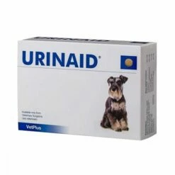 VETPLUS Suppl_ment Urin_aid Pour Les Soins De La Vessie Chez Les Chiens. 60 Comprim_s.