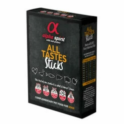 Alpha Spirit Box Ristra Barres Multisaboreuses Pour Chien 6 X 4 UDS 10 Gr