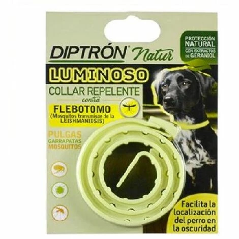 VIS’N DIPTRON Collier Lumineux Natural Repellent Contre Les Puces, Ticks Et Moustiques Pour Chiens 3 VIS’N DIPTRON Collier Lumineux Natural Repellent Contre Les Puces, Ticks Et Moustiques Pour Chiens