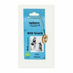 Friandise Retorn Bio Au Saumon 50g Ideal Rubber