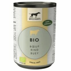 OPTIFOOD Patee Pour Chien Bio Boeuf 400gr