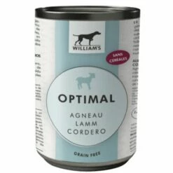 OPTIFOOD Patee Pour Chien Optimal Agneau 400g