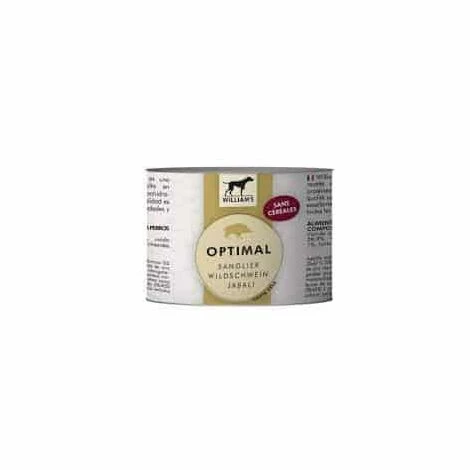 OPTIFOOD Patee Pour Chien Optimal Sanglier 200g 3 OPTIFOOD Patee Pour Chien Optimal Sanglier 200g