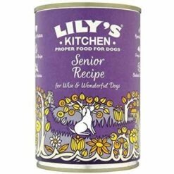 LILY'S KITCHEN Lily's - Patee Pour Chien Senior - Dinde Crabe - PACK 3 Boites X 400g