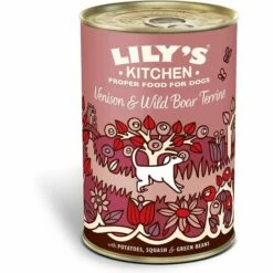 Lily's Kitchen - Patee Pour Chien - Civet Chevreuil Sanglier - PACK 6 Boites 400g