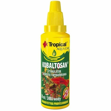 SUPER AQUARIUM LTD TROPICAL KOBALTOSAN CROISSANCE ET COULEUR AMÉLIORE LES PLANTES COBALT ACTIF, FLACON DE 30 ML 34081 2 SUPER AQUARIUM LTD TROPICAL KOBALTOSAN CROISSANCE ET COULEUR AMÉLIORE LES PLANTES COBALT ACTIF, FLACON DE 30 ML 34081