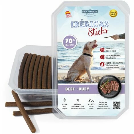 MEDITERRANEAN NATURAL Ibericas Sticks : Boeuf - 800g 3 MEDITERRANEAN NATURAL Ibericas Sticks : Boeuf - 800g