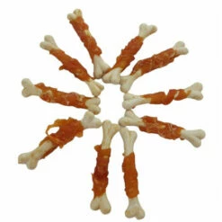 Friandises 10 Os Enveloppé De Poulet , 90 G , Pour Chien - Animallparadise -Alimentation Pour Chien Boutique 60636592 3