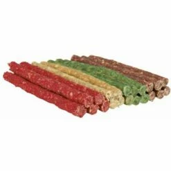 TRIXIE Rouleaux à Mâcher Mélangés, 12 Cm/ø 9-10 Mm, 50 Pcs