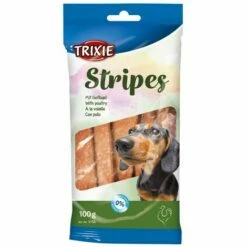 TRIXIE Stripes, à La Volaille, 10 Pcs/100 G