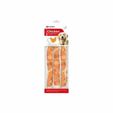 FLAMINGO Chick'n Wrap Stick 28cm - 3pc 280g 3 FLAMINGO Chick'n Wrap Stick 28cm - 3pc 280g