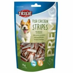TRIXIE Premio Fish Chicken Stripes, 75 G
