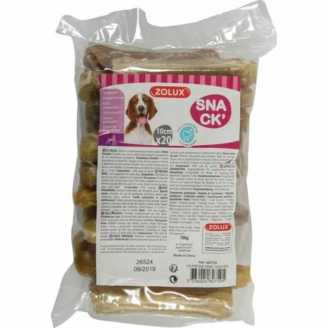 ZOLUX Os Presse Vrac 10cm X20 3 ZOLUX Os Presse Vrac 10cm X20