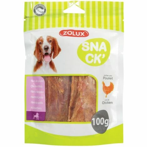 ZOLUX Filets De Poulet 100g 3 ZOLUX Filets De Poulet 100g