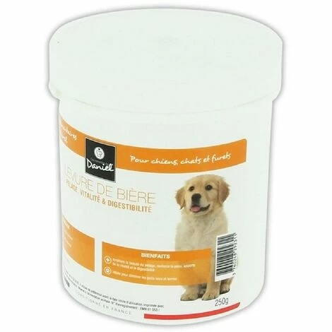 LES RECETTES DE DANIEL Levure De Biere Compatible Avec Chiens Chats Chevaux Furets - Pot De 250g 3 LES RECETTES DE DANIEL Levure De Biere Compatible Avec Chiens Chats Chevaux Furets - Pot De 250g